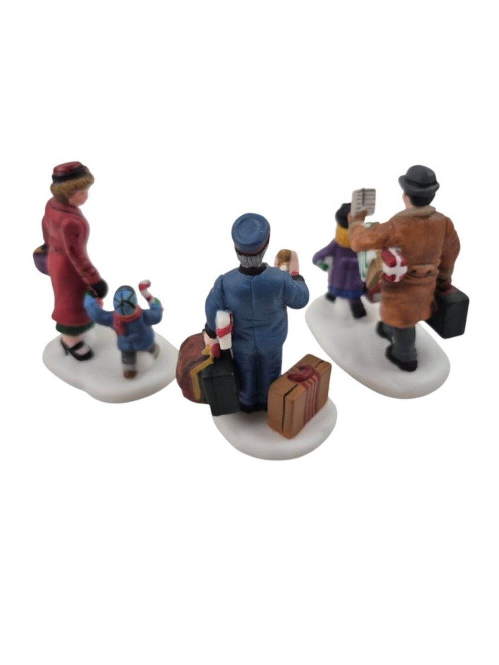 Dept 56 Going Home For The Holidays 58896 Dickens Village Accessory 1996 No Box - Picture 9 of 10